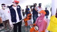 Relawan Indonesia Bersatu Gelar Rapid Test Covid-19 untuk Pasukan Orange di Waduk Pluit (Foto:RIB)