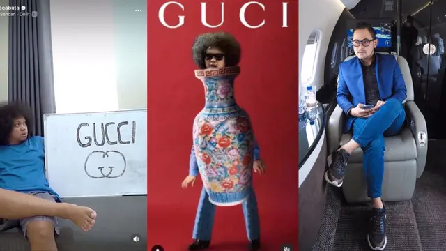 Babe Cabiita Ikutan Gucci Model Challange