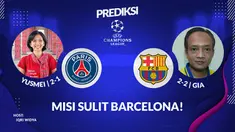 Berita Video Prediksi Liga Champions, PSG Hanya Perlu Cetak Satu Gol Untuk Merusak Mental Barcelona
