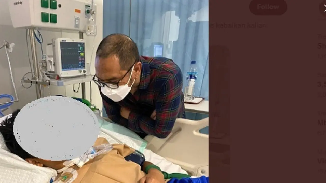 David Latumahina Kini Sudah Membuka Mata Perlahan