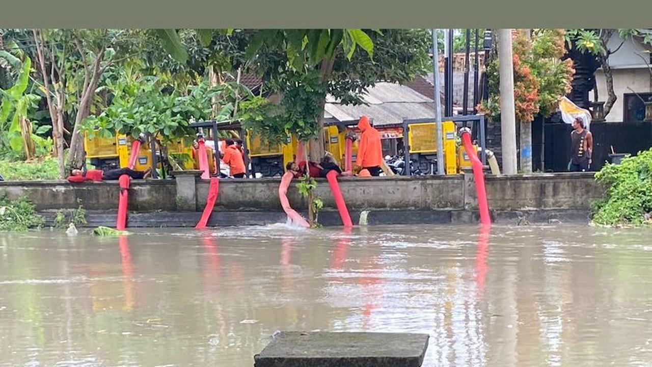12 Titik di Bali Terendam Banjir Akibat Saluran Air Tak Mampu Tampung Curah Hujan Tinggi