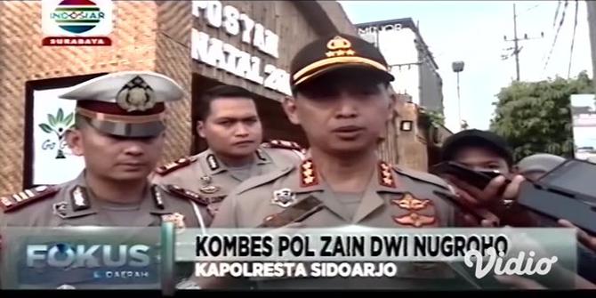 VIDEO: Pos Layanan Nataru Polres Sidoarjo Berkonsep Ramah Lingkungan