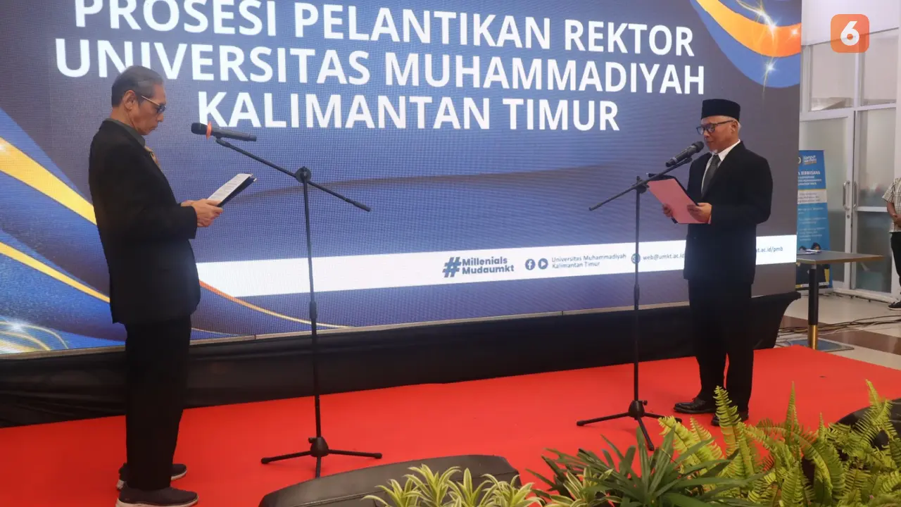 Pelantikan Rektor UMKT