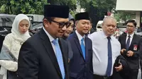 Juda Agung Terlihat Tiba di Istana Jelang Pelantikan Wamenkeu