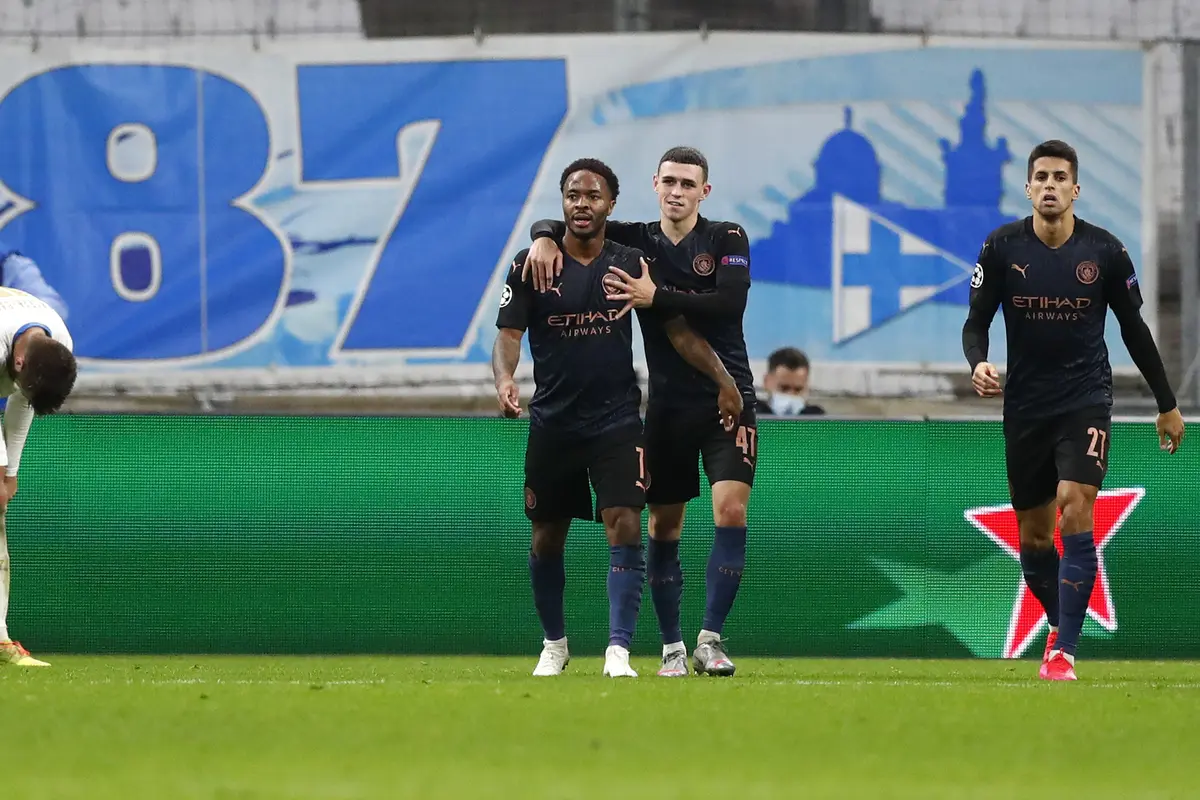 Manchester City Menang Besar di Markas Marseille