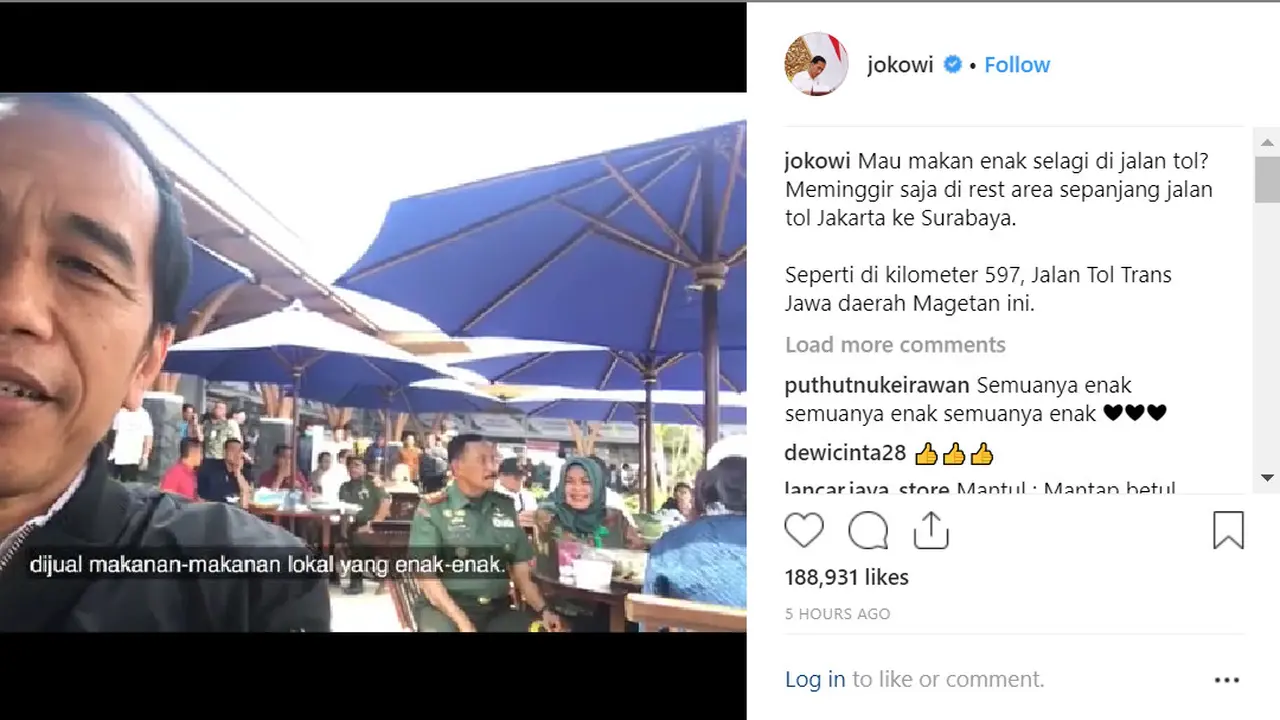 Vlog Presiden Jokowi