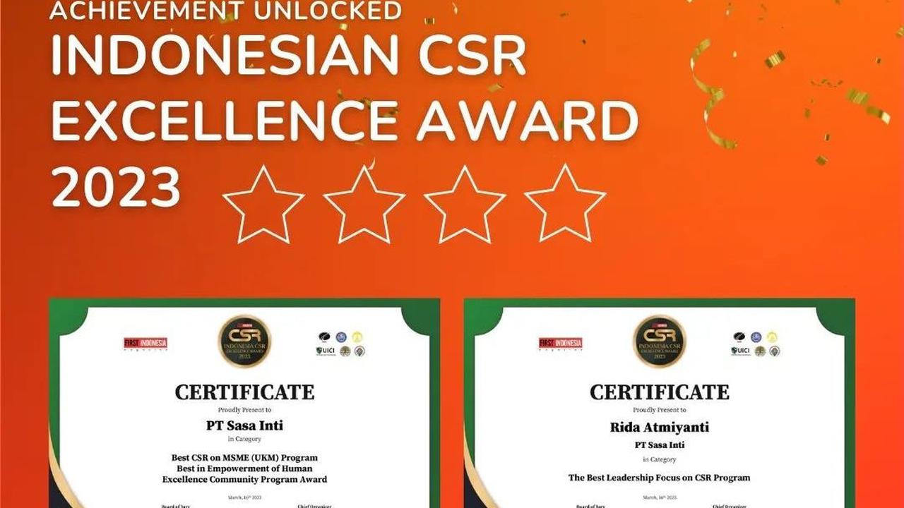 Indonesian CSR Excellence Awards 2023