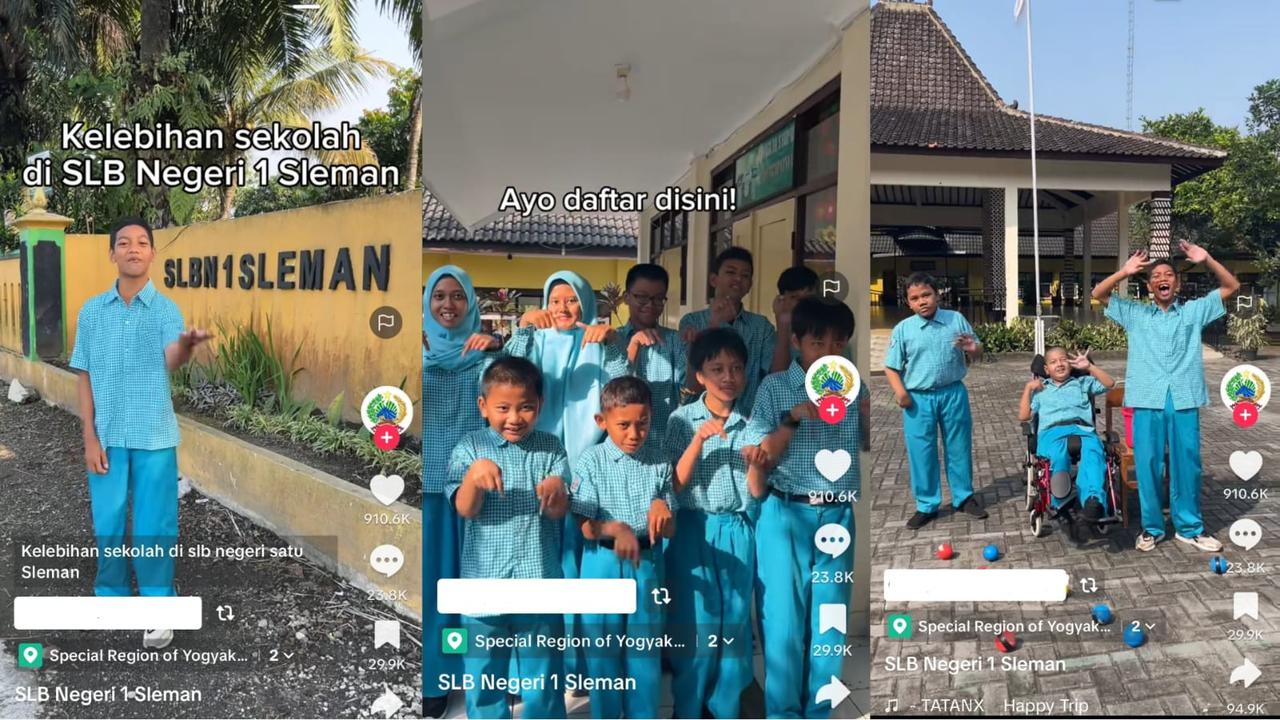 Viral Video Promosi SLBN 1 Sleman Bikin Warganet Kagum dengan Potensi Anak-Anak Disabilitas