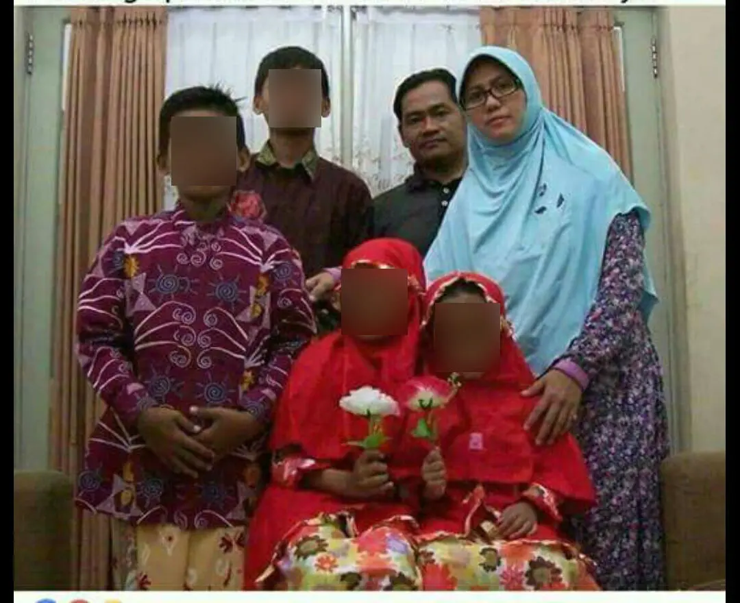 Keluarga Pengebom Bunuh Diri 3 Gereja di Surabaya