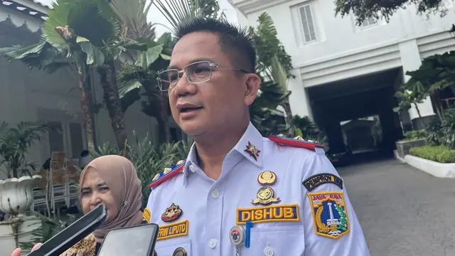 Kepala Dinas Perhubungan (Dishub) Jakarta Syafrin Liputo saat ditemui di Balai Kota Jakarta.
