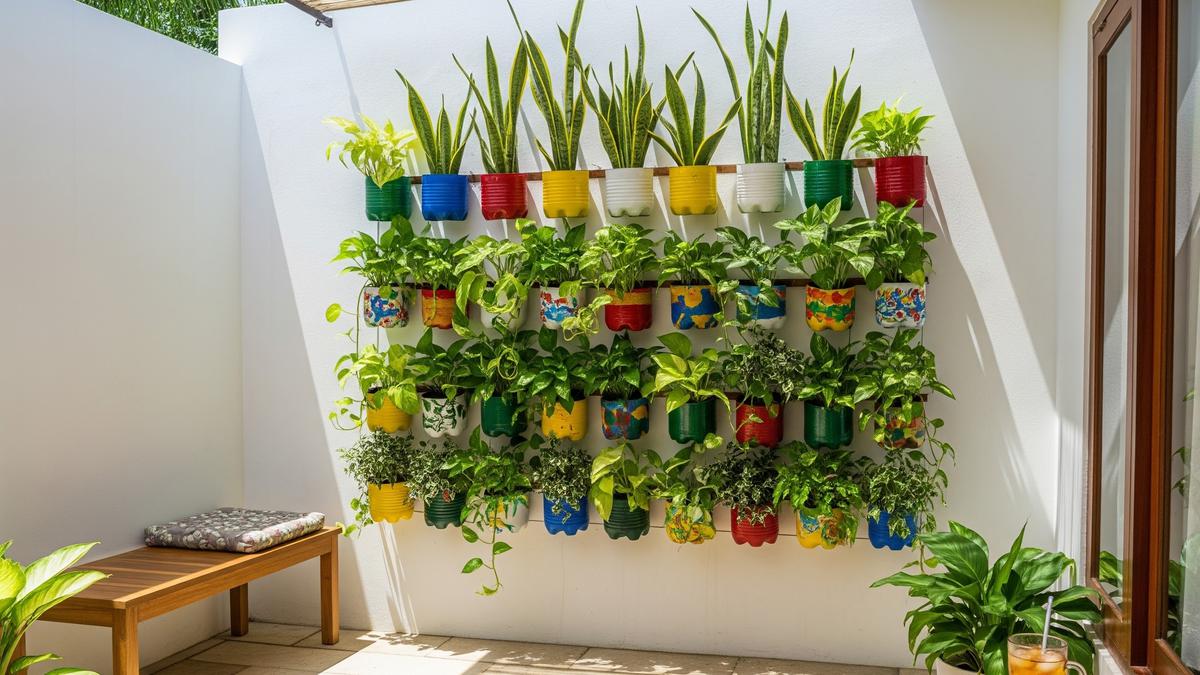 7 Ide Desain Rumah Kecil Modern dengan Taman Vertikal di Dalam Rumah, Solusi Asri Lahan Terbatas