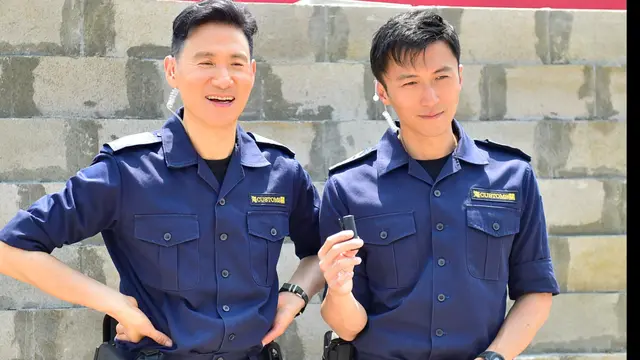 Jacky Cheung and Nicholas Tse