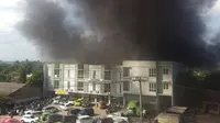 Kantor Dinas Kesehatan Tangsel Terbakar