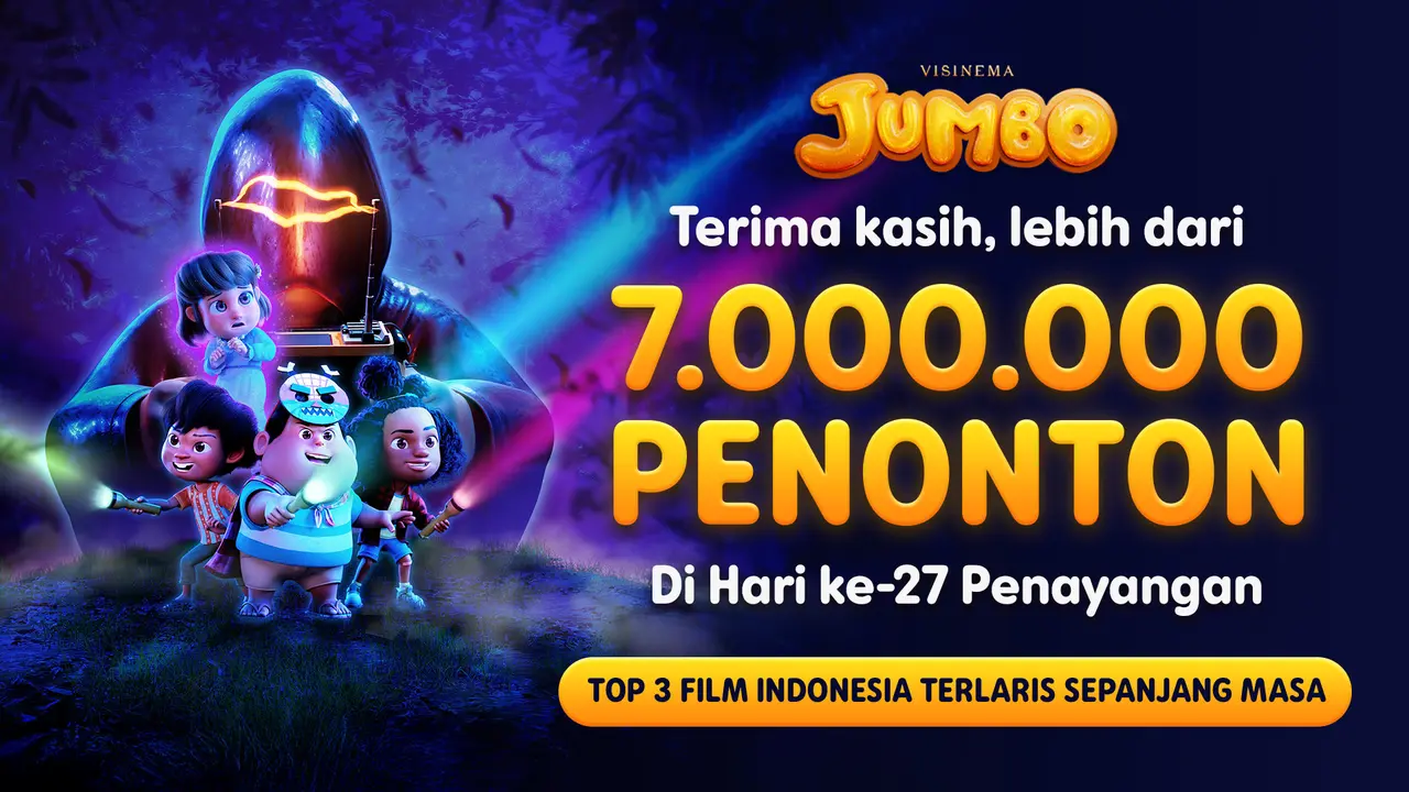 Jumbo Tembus 7 Juta Penonton