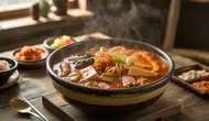 Resep Budae Jjigae Rumahan yang Hangat Menggugah Selera