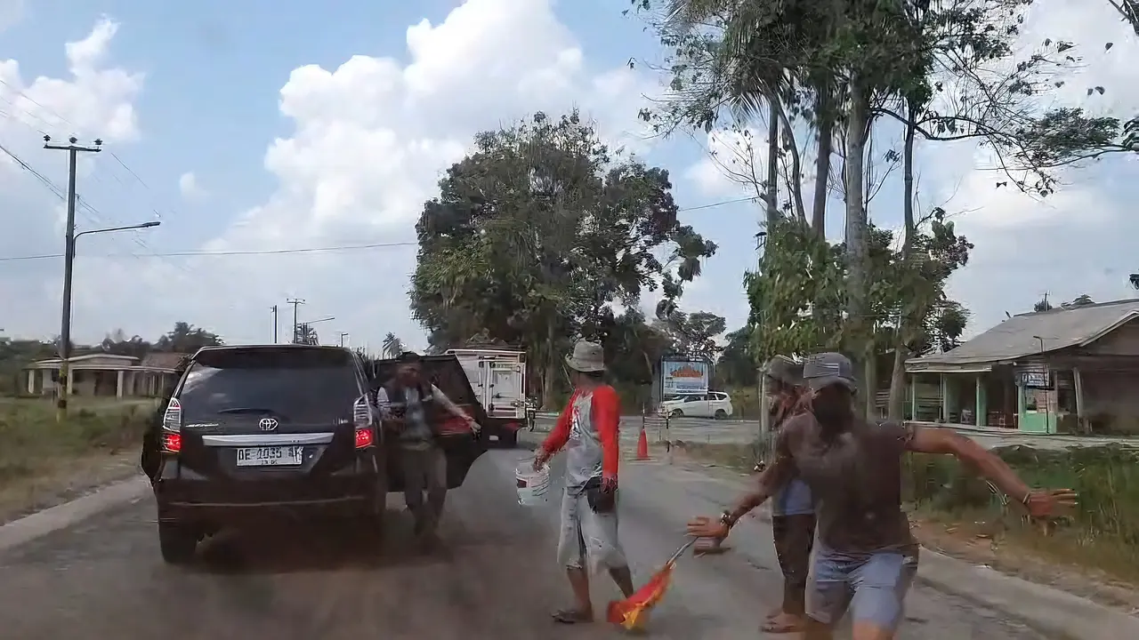 Polisi gerebek preman pungli jalur lintas Sumatera