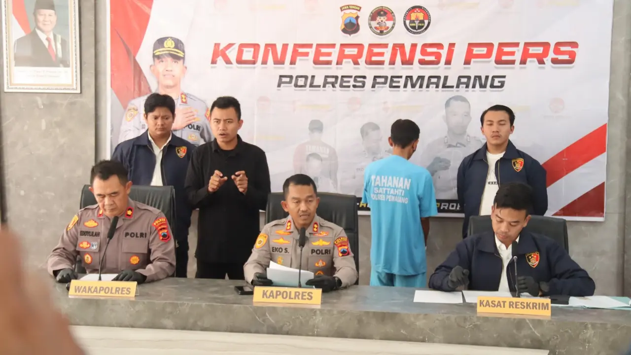 Dukun pengganda uang ditangkap di Pemalang. (Foto: Liputan6.com/Humas Polres Pemalang)