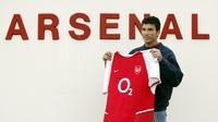 Jose Antonio Reyes ketika bergabung bersama Arsenal pada 2004. (doc. Arsenal FC)