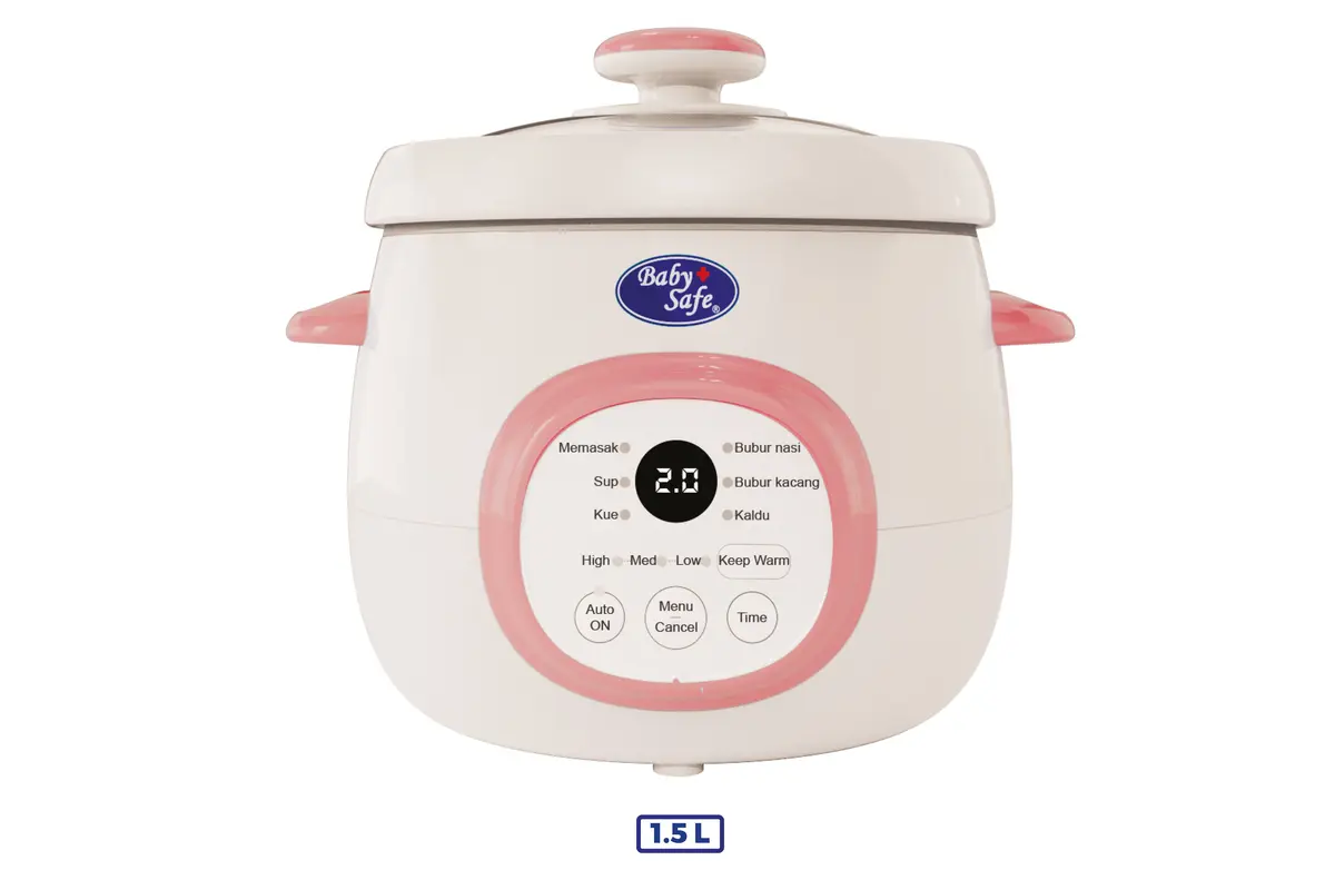BabySafe Digital Slow Cooker 1,5 L