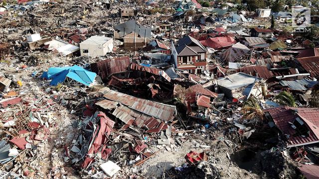 Potret Udara Ribuan Perumnas Balaroa yang Hilang Akibat Gempa