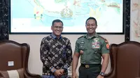 Direktur Utama, Rahmad Pribadi beserta tim berkesempatan beraudiensi dengan Panglima TNI, Jenderal TNI Andika Perkasa beserta jajarannya di Jakarta.