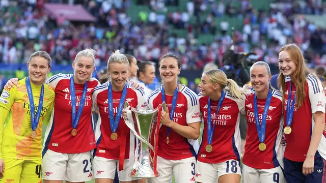 Arsenal juara Liga Champions Wanita 2025