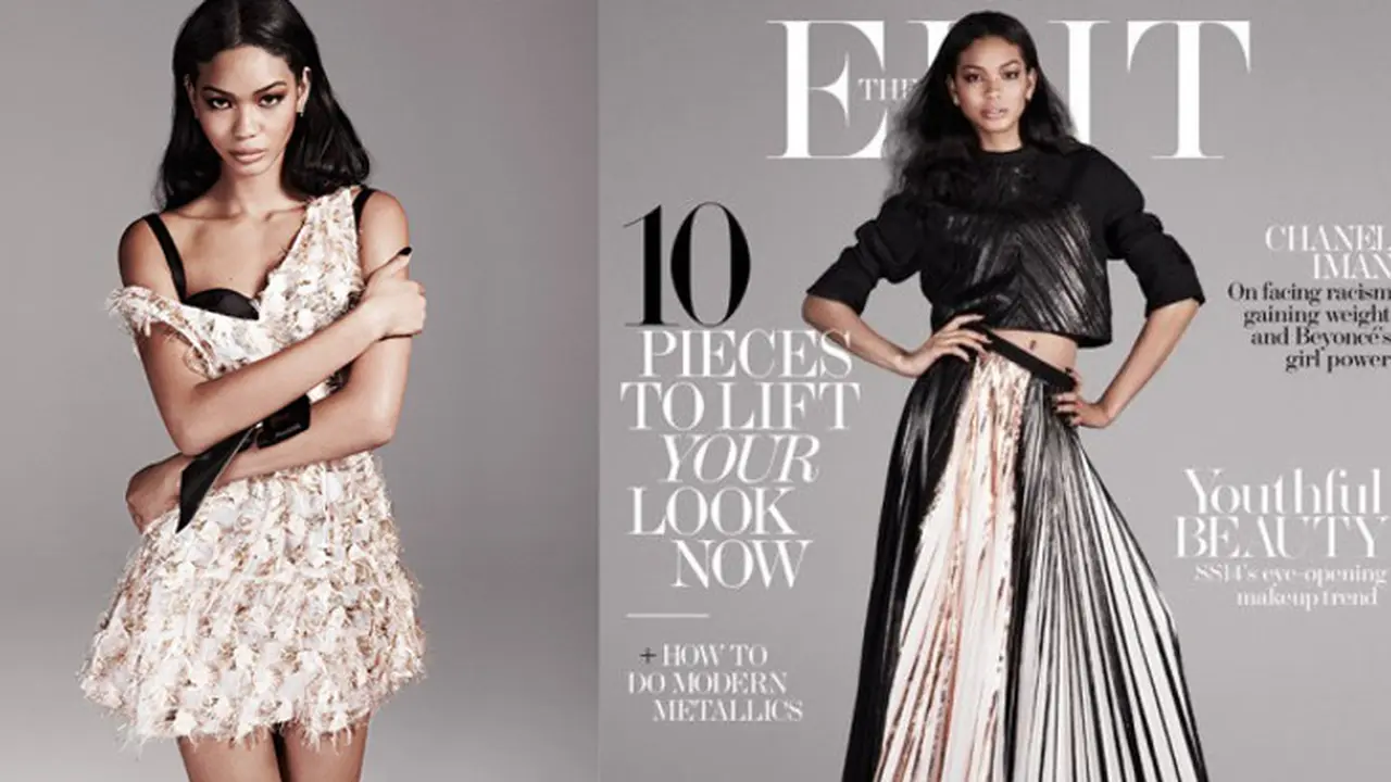Chanel Iman - Net a Porter 210314