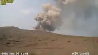 Anak Krakatau Erupsi Lagi Pagi Ini