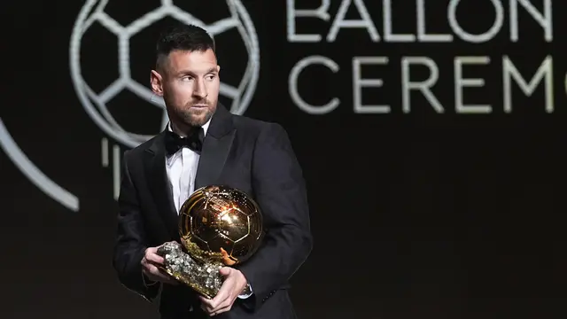 Lionel Messi Jadi Pemenang Ballon d'Or 2023