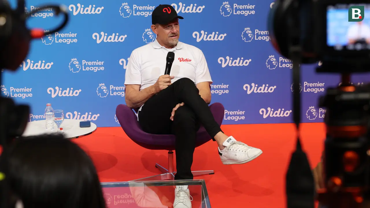 Sesi wawancara roundtable bersama Peter Schmeichel