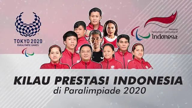 Atlet paralimpik Indonesia berhasil meraih capaian membanggakan di ajang Paralympic Games Tokyo 2020.