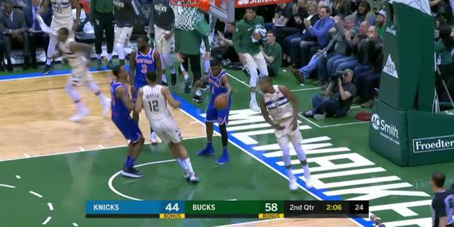 VIDEO : Cuplikan Pertandingan NBA, Bucks 120 vs Knicks 112
