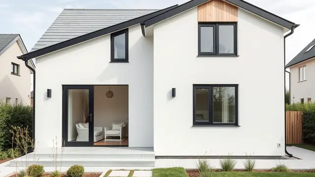 Rumah Warna Netral yang Elegan