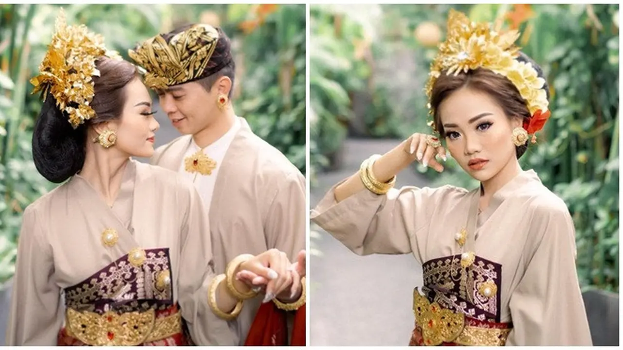 7 Pesona Steffy Ai Eks Cherrybelle saat Pakai Busana Tradisional Bali, Anggun Banget