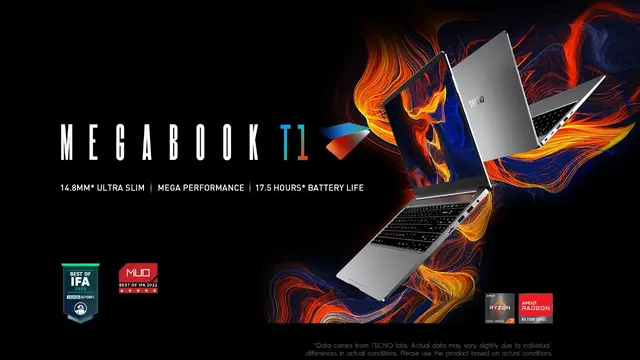 Tecno MEGABOOK T1 AMD