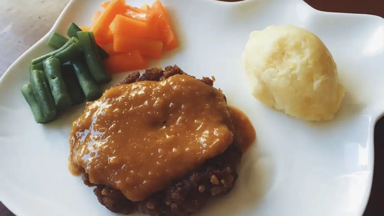 Resep praktis Hamburg Steak @fitrafitri