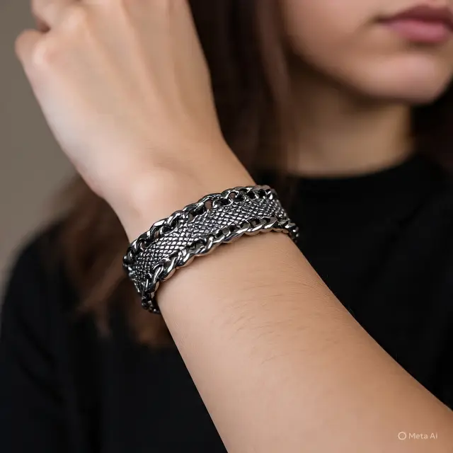 Model Gelang Sisik Naga