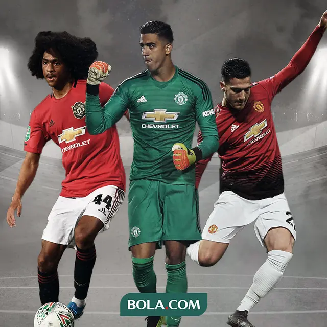 Tahith Chong, Joel Pereira dan Diogo Dalot