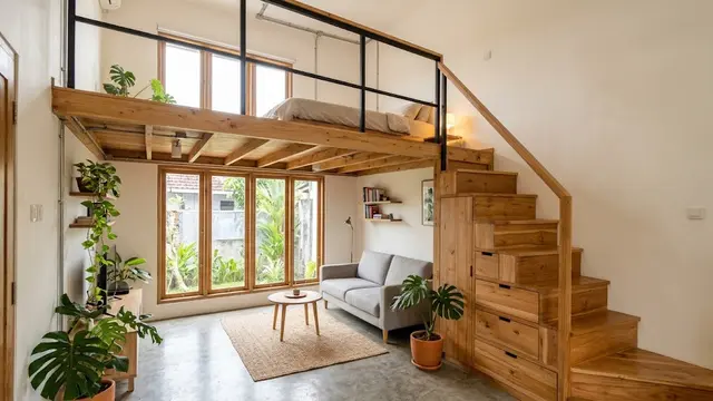 Mezzanine untuk Ruang Ekstra