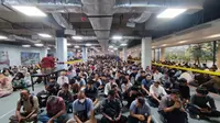 Bursa kerja digelar Pemerintah Kota Bogor di Plaza Jambu Dua, Rabu 15 Oktober 2025. (Liputan6.com/Darno)