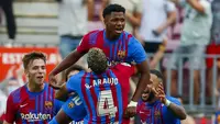 Barcelona dapat saja kehilangan 6 pemainnya, yang sebagian besar para pemain muda, secara gratis musim depan. Akhir musim ini kontrak mereka habis bersama Blaugrana. Klub harus bertindak cepat dan cermat jika tidak ingin kehilangan 6 pemain berikut. (AP/Joan Monfort)
