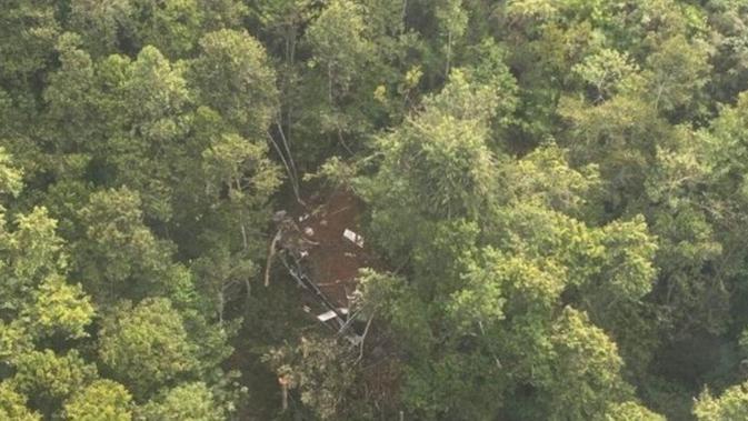 Medan Terjal dan Gelap, Tim SAR Helikopter Jatuh di Sekadau Terpaksa Bermalam di Bukit