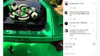 Unggahan Instagram yang dipermasalahkan oleh Ferrari (@philippplein/Instagram)