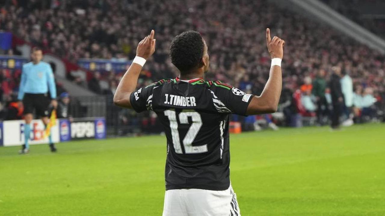 Rapor Pemain Arsenal saat Hancurkan PSV: Odegaard Bersinar, Timber Tangguh, Sterling Mengecewakan