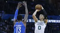 Jayson Tatum jadi bintang kemenangan Celtics atas Thunder (AP)