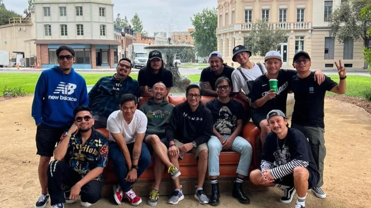 Tora Sudiro, Gading Marten dkk Liburan Bareng Klub Motor The Prediksi di Amerika (Foto oleh @fabianlrompies via @theprediksi_)