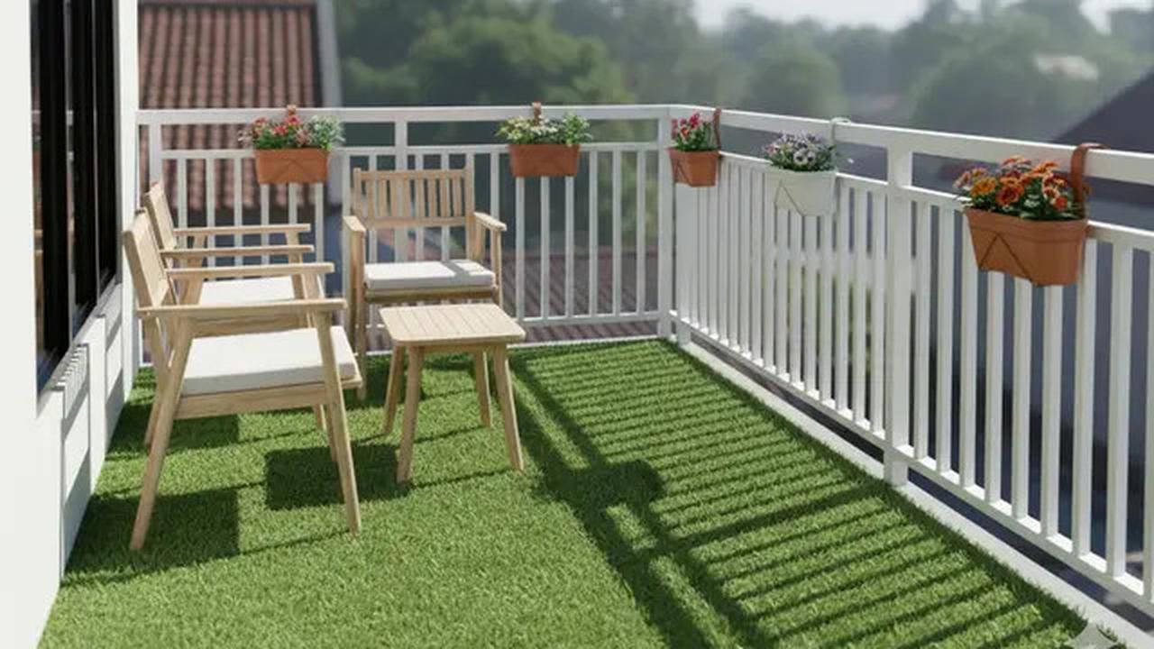 10 Ide Balkon Rumah Mungil di Lahan Terbatas yang Fungsional, Bikin Betah Nongkrong
