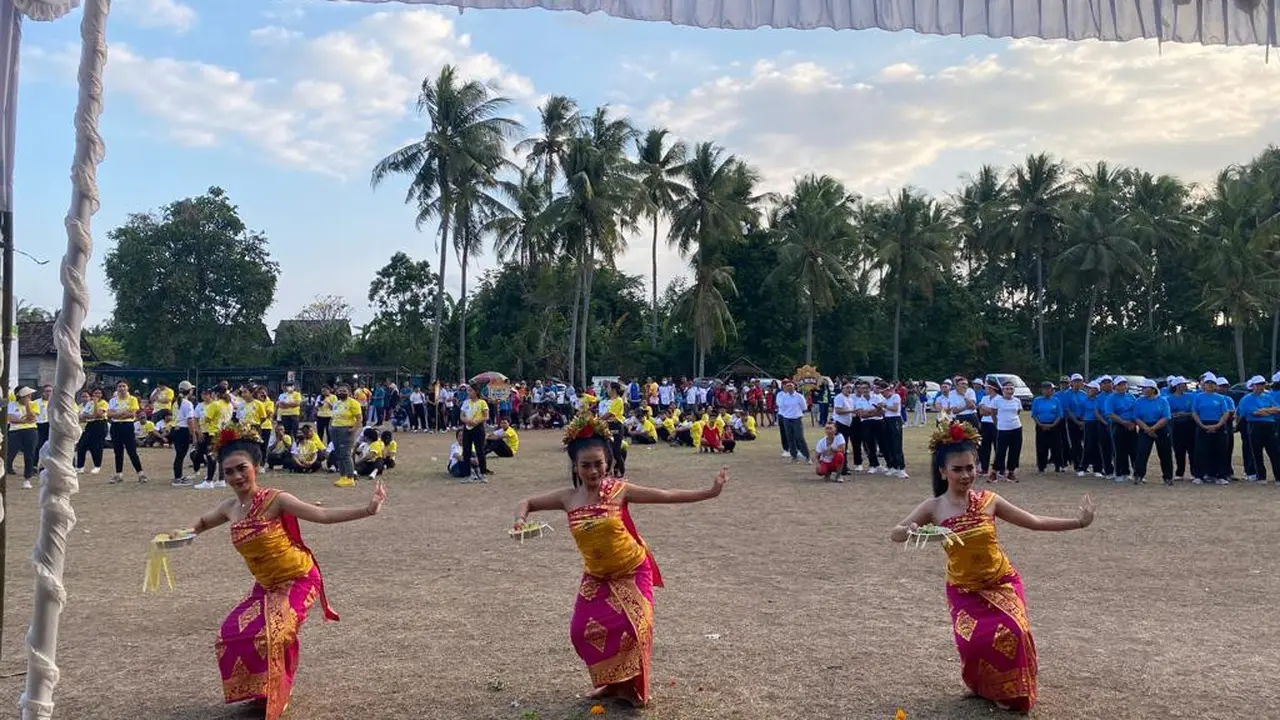 Pembukaan Kejuaraan Tarkam 2023 di Jembrana