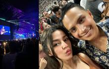 8 Foto Romantis Susan Sameh dan Khalid Atamimi Setelah Menikah, Menikmati Konser Bruno Mars Bersama