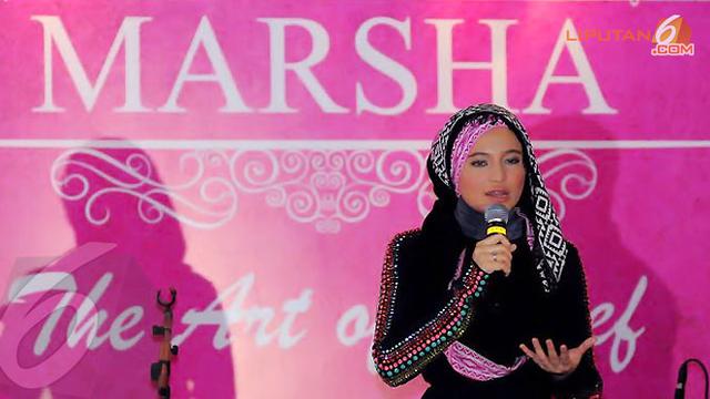 Marshanda Jualan Jilbab